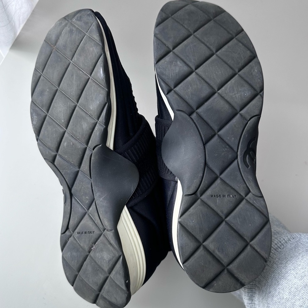 Chanel CC Logo Sock Sneakers - Picture 11 of 12